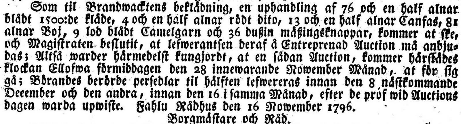 Fahlu weckoblad 1796